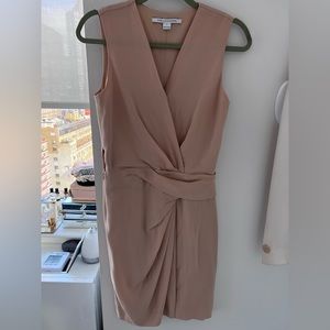 Nude/peach Diane Von Furstenberg dress